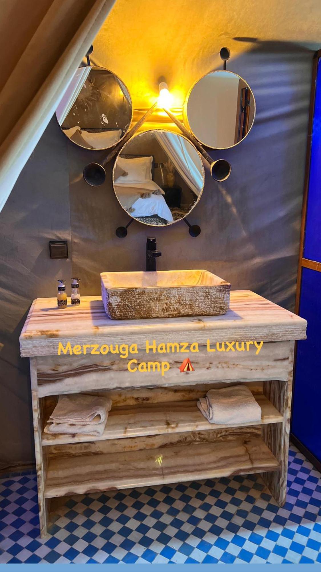 Merzouga Hamza Luxury Camp Exterior foto