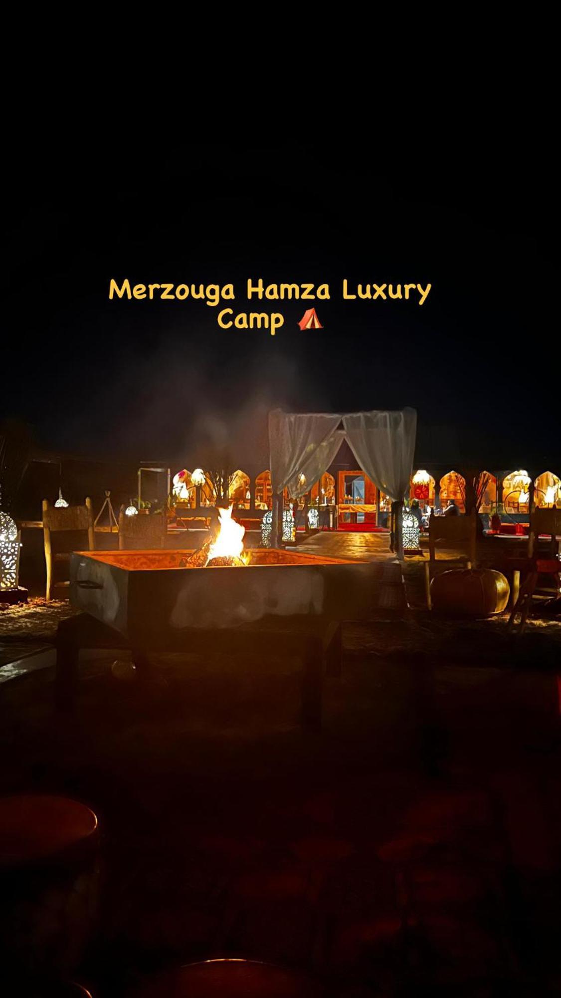 Merzouga Hamza Luxury Camp Exterior foto