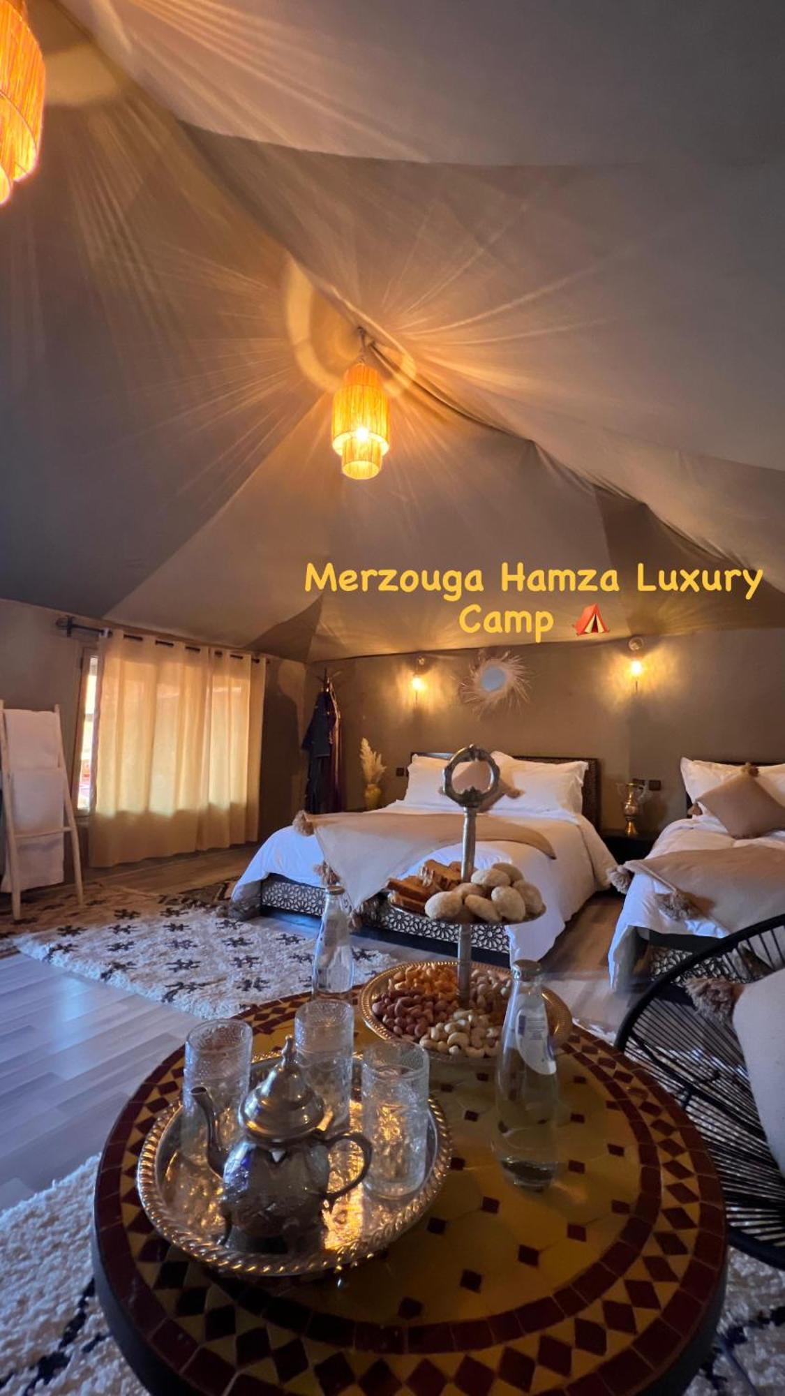 Merzouga Hamza Luxury Camp Exterior foto