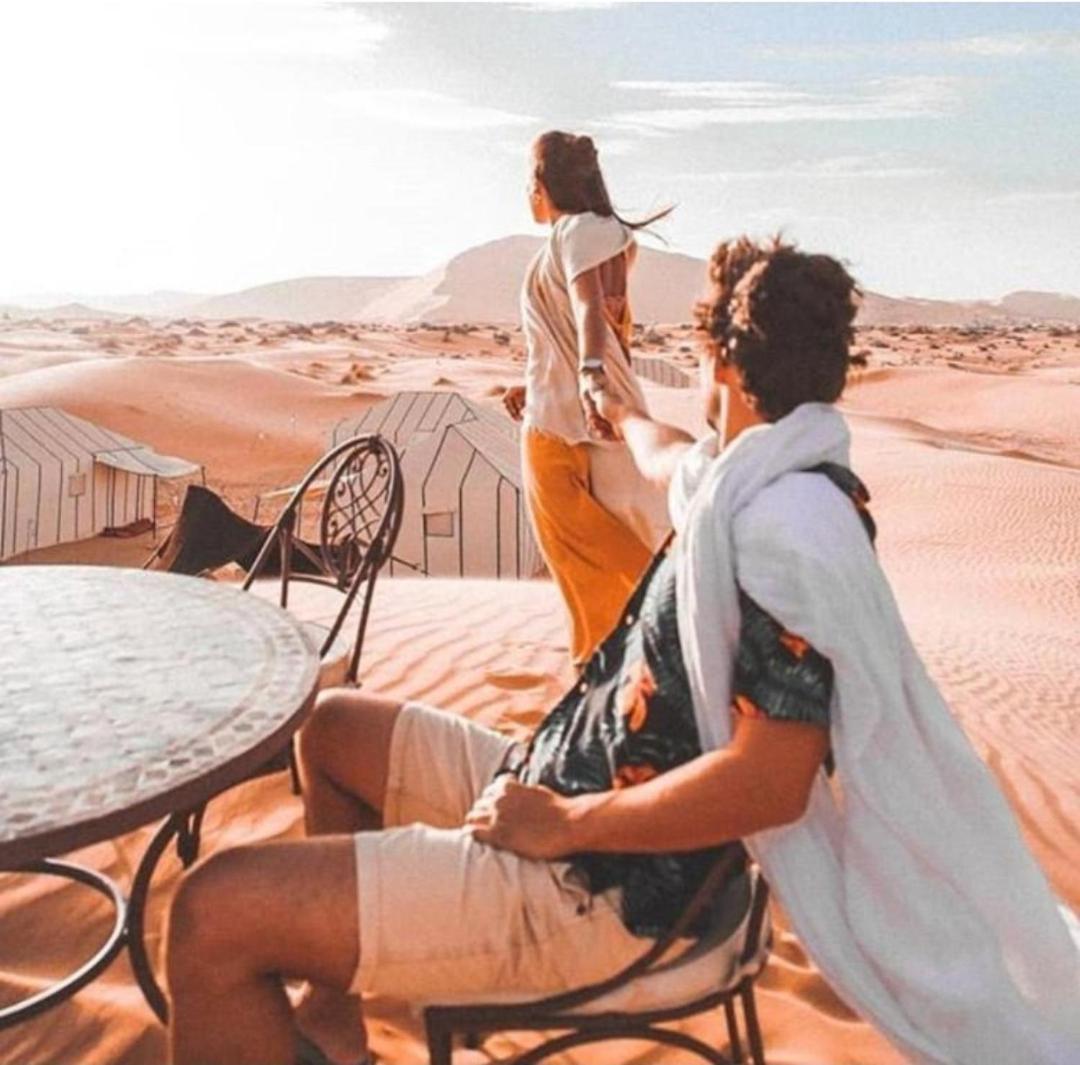 Merzouga Hamza Luxury Camp Exterior foto